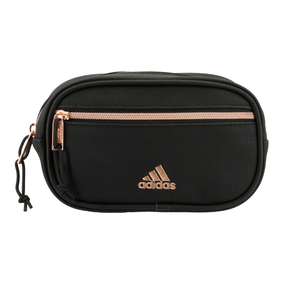 fanny pack black and gold
